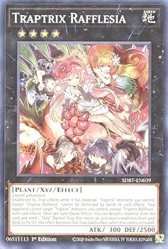 Amazon.co.jp: 遊戯王 SDBT-EN039 フレシアの蟲惑魔 Traptrix